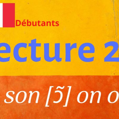 LECTURE 20 débutants, on om