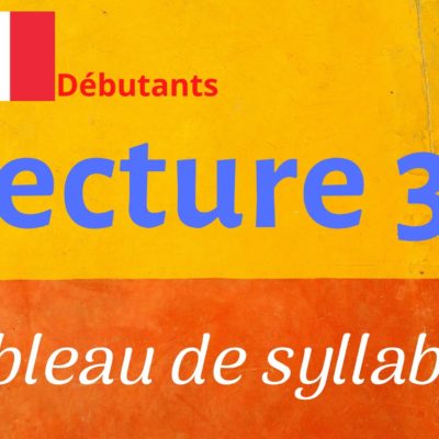 LECTURE 31 débutants