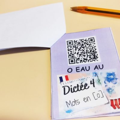 DICTEES DE MOTS EN FRANÇAIS : index de toutes les vidéo (QR codes à imprimer ou liens à cliquer !)